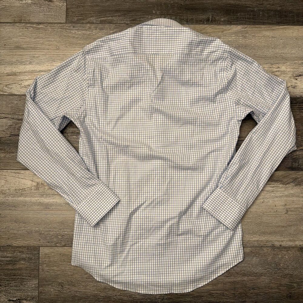 Twillory Button Up Dress Shirt Men's 15.5 34/35 Tailored Fit Safe Cotton Stretch - Picture 6 of 6